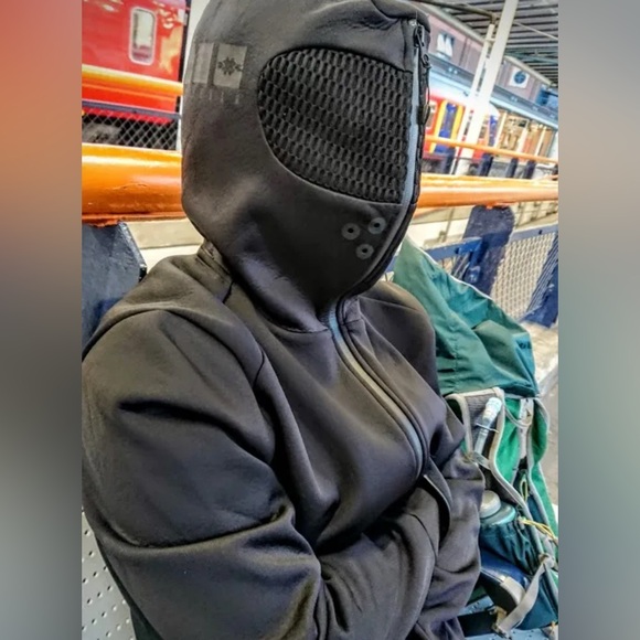 Vollebak Blackout Relaxation Hoodie Made in Portugal - Picture 1 of 8